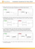 Installation Guidelines Piezo LEGS - 3