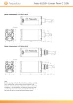Piezo LEGS Linear Twin-C 20N - 3