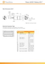 Piezo LEGS® Rotary Ø17 - 3