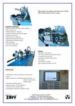 Mandrel-bendingmachines model ZB 54 H - 2