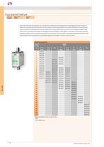 Low voltage NH knife-blade fuse links - 7