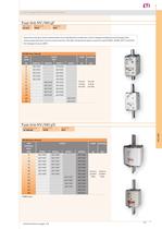 Low voltage NH knife-blade fuse links - 9