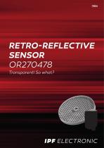 RETRO-REFLECTIVE SENSOR OR270478 - 1