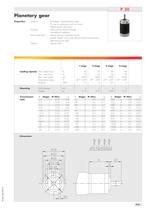 Planetary gear - 1