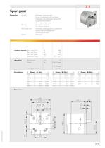 Spur gear - 3