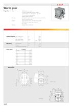 Worm gear - 2