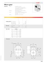 Worm gear - 3