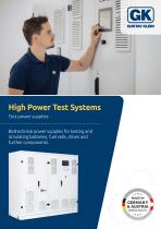 High Power Test Systems