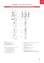 Outdoor disconnectors, Outdoor earthing switches - 19