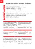 Outdoor disconnectors, Outdoor earthing switches - 2