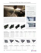Turning and Boring Tools and Inserts - 1