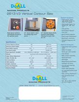 2613-V3 Vertical Contour Saw - 2