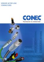 Sensor Actor Line connectors main catalogue