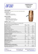 COMPRESSION LOAD CELL TYPE 31 - 1