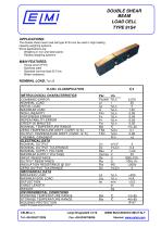 Double shear beam load cell Type 91S4-1