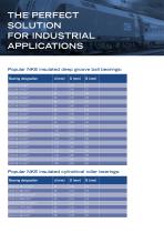 NKE electrically insulated rolling bearings - 10