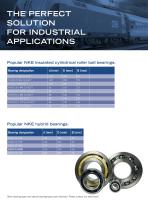 NKE electrically insulated rolling bearings - 12