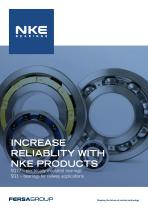 NKE electrically insulated rolling bearings - 1