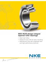 NKE IKOS-design integral  tapered roller bearings-1