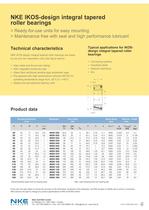NKE IKOS design tapered roller bearings - 2