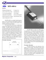RPS-400-6 Close Range Sensor-1