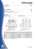 Modular valve Manifold Adaptor MA1 and MA15-2