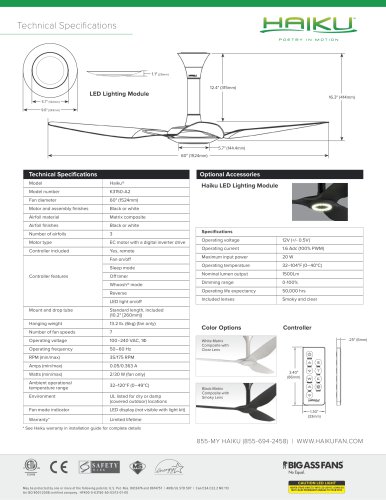 HAIKU: Composite Standard Mount