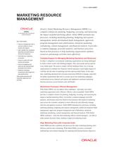 Siebel Marketing Resource Management - 1