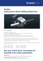 Automatic rack milling machine - 1