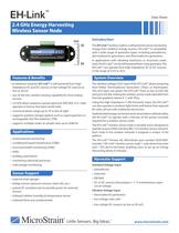 EH-Link? Energy Harvesting Wireless Sensor Node - 1