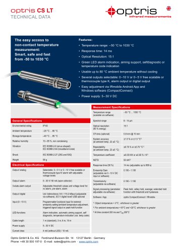 optris&reg; CS LT