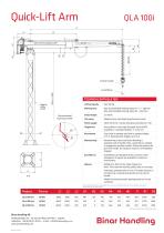 Quick-Lift Arm QLA 100i-2