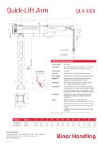 Quick-Lift Arm QLA 300i-2