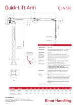 Quick Lift Arm QLA 50i-2