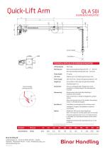Quick-Lift Arm QLA 50i OVERHEAD MOUNTED-2