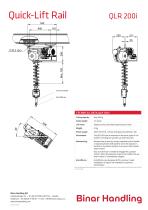 Quick-Lift Rail QLR 200i-2