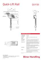 Quick-Lift Rail QLR 50i-2