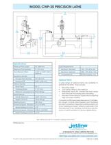 MODEL CWP-20 Precision Lathe - 2