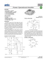 300V, 1.5A, 250 V/µs Wide Bandwidth Amplifier - 1