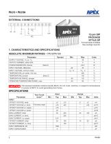 350kHz, 5A, 20V/µs, Class A/B Power Amplifier in PowerSIP - 2