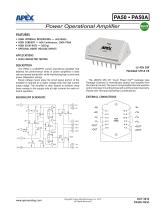 High Internal Power Dissipation 400W, 40A, 50V/µs Power Amplifier - 1