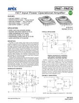 Low Bias, 5A, 100V Power Amplifier - 1