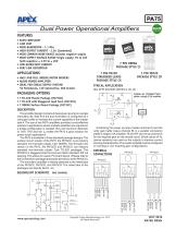 Low Cost, 1.1MHz, 2.5A, 40V Power Amplifier in 3 Package Styles