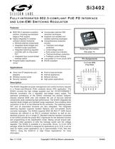 FULLY-INTEGRATED 802.3-COMPLIANT POE PD INTERFACE AND LOW-EMI SWITCHING REGULATOR - 1