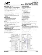 Si1000-C Ultra-Low Power 64 kB, 10-bit ADC MCU with Integrated 240–960 MHz Transceiver - 1