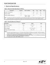 Si4136/Si4126 ISM RF SYNTHESIZER WITH INTEGRATED VCOS FOR WIRELESS COMMUNICATIONS-4