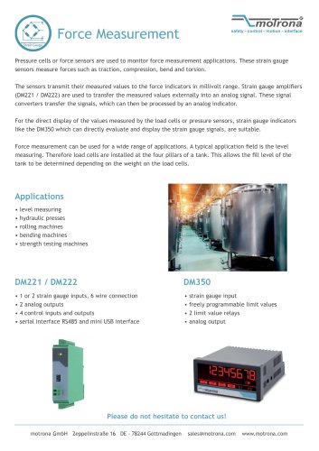 Force Measurement