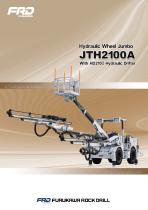 Hydraulic wheel jumbo JTH2100A with HD210II hydraulic drifter - 1