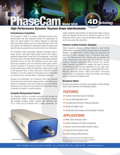 PhaseCam 5030