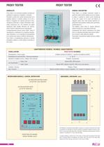 POWER SUPPLIES, SEQUENCE TIMERS, PROXY TESTER - 6